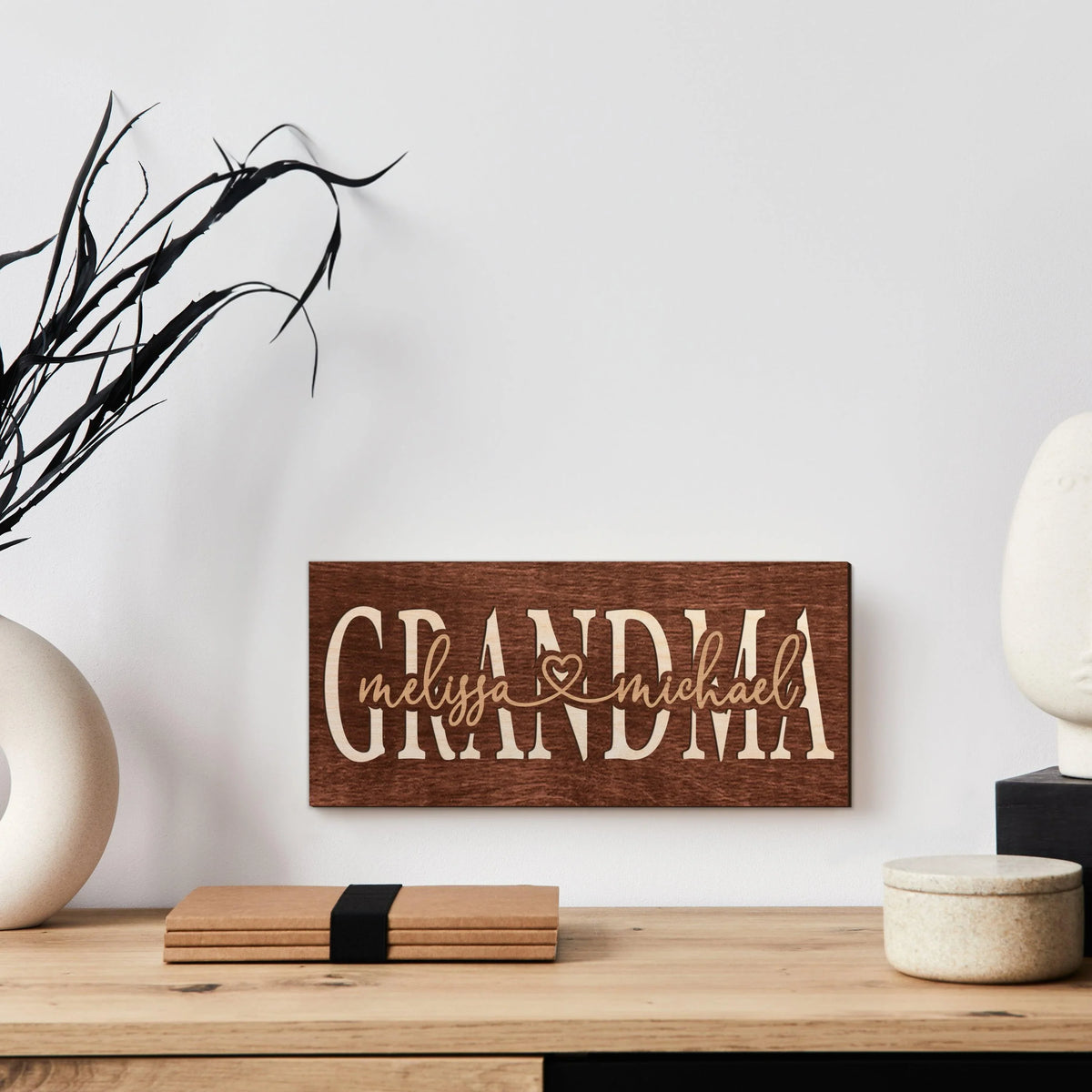 Custom Wooden Grandma Sign - GiftShire