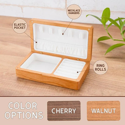 Couples Personalized Jewelry Box for Wedding & Engagement - GiftShire