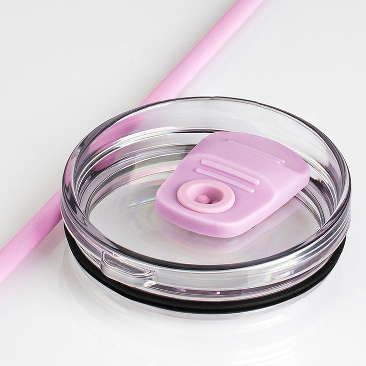 Customizable Large Tumbler with Ergonomic Handle