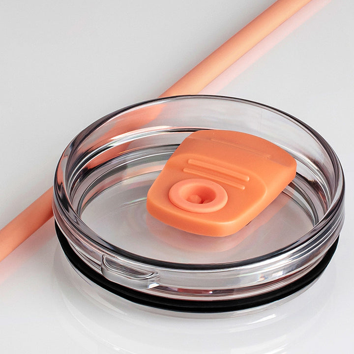 Customizable Large Tumbler with Ergonomic Handle