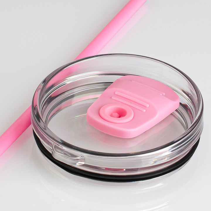 Customizable Large Tumbler with Ergonomic Handle