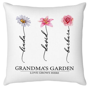 Customize Your Birthday Flowers with Name on Pillow - GiftShire