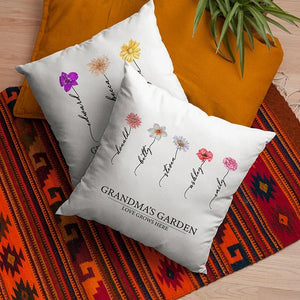 Customize Your Birthday Flowers with Name on Pillow - GiftShire