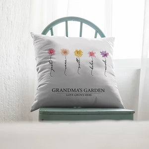 Customize Your Birthday Flowers with Name on Pillow - GiftShire