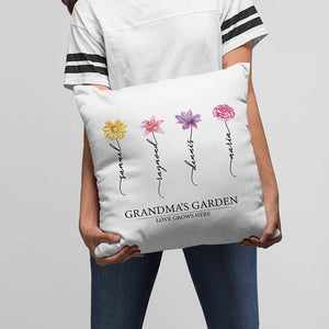 Customize Your Birthday Flowers with Name on Pillow - GiftShire