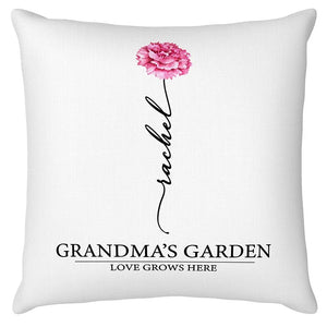 Customize Your Birthday Flowers with Name on Pillow - GiftShire