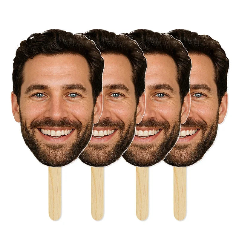 Customize Your Face on Stick – Choose Hilarious Hat