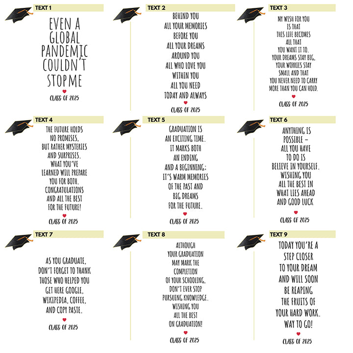 Customize Your Graduation Avatar, Skinny Tumbler - GiftShire