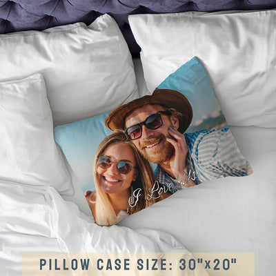 Customize Your Own Photo Pillowcase - 30X20 - GiftShire