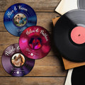 Customize Your Vinyl Record - Round Photo Print Disc - GiftShire