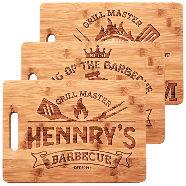 Customized Cutting Board for Fathers Who Love To Cook - GiftShire