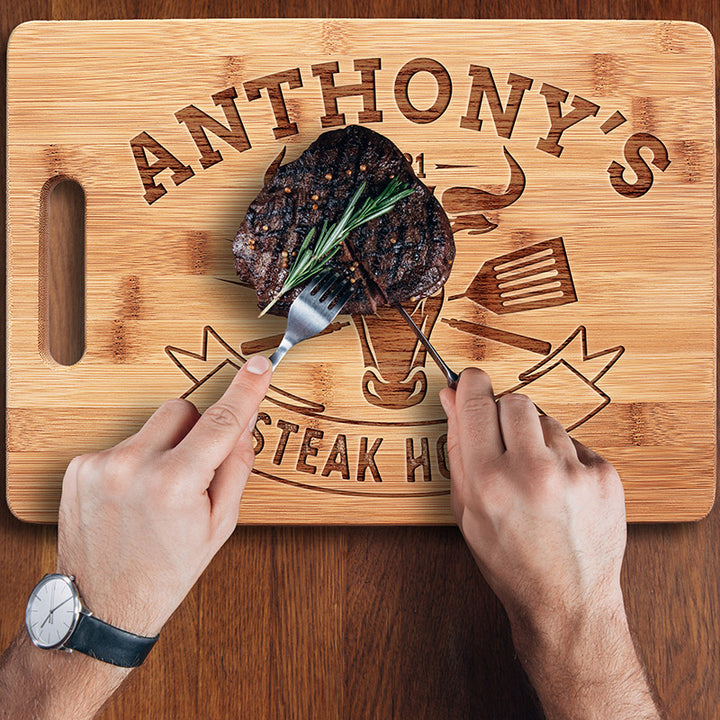 Customized Cutting Board for Fathers Who Love To Cook - GiftShire