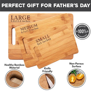 Customized Cutting Board for Fathers Who Love To Cook - GiftShire