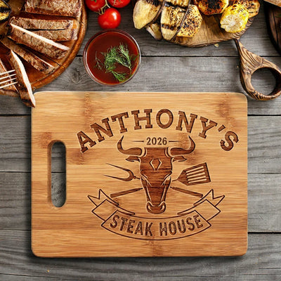 Customized Cutting Board for Fathers Who Love To Cook - GiftShire