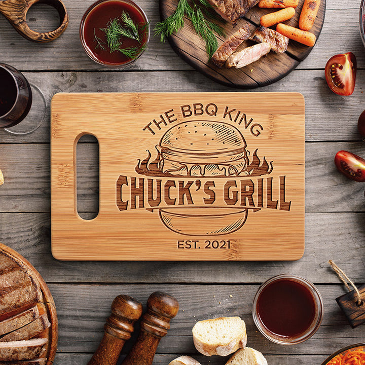 Customized Cutting Board for Fathers Who Love To Cook - GiftShire