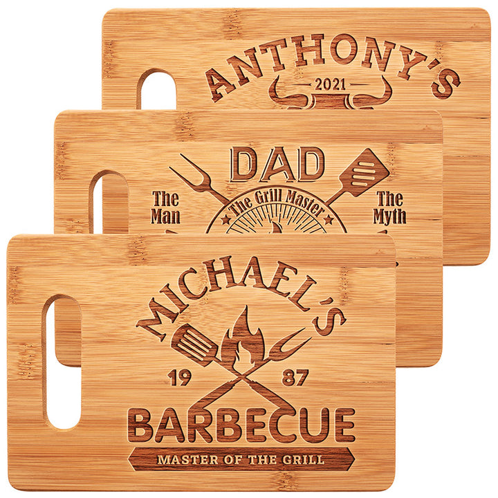Customized Cutting Board for Fathers Who Love To Cook - GiftShire