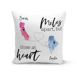 Customized Long-Distance Hug Pillow - GiftShire