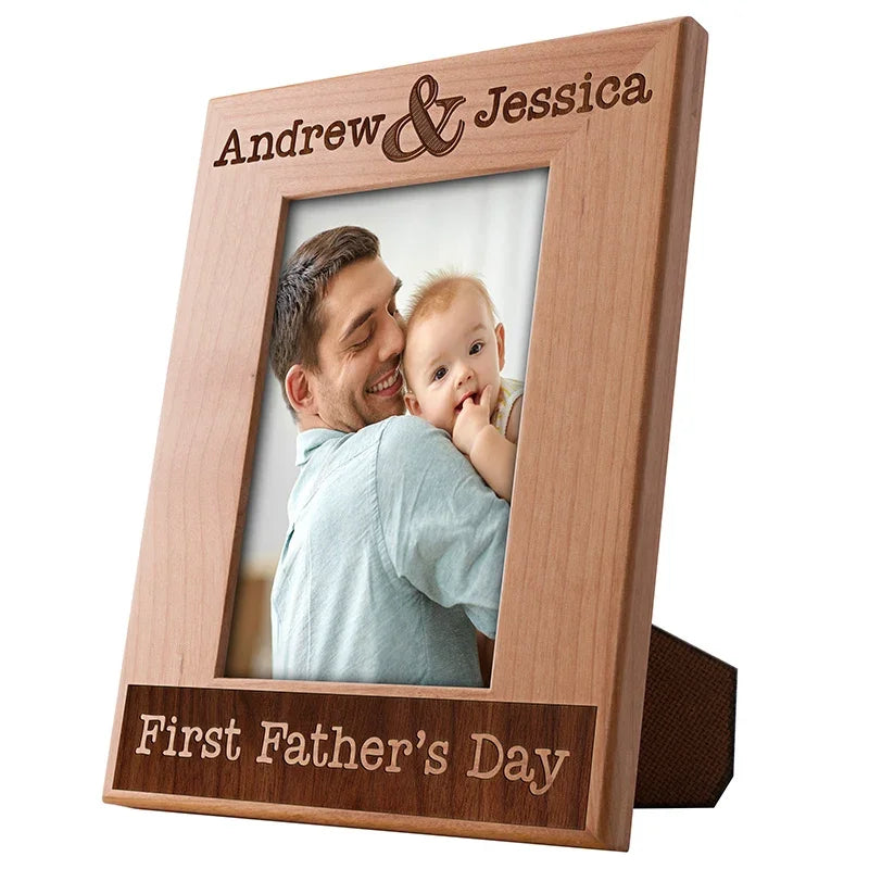 Dad & Baby's First Photo Frame for Father's Day