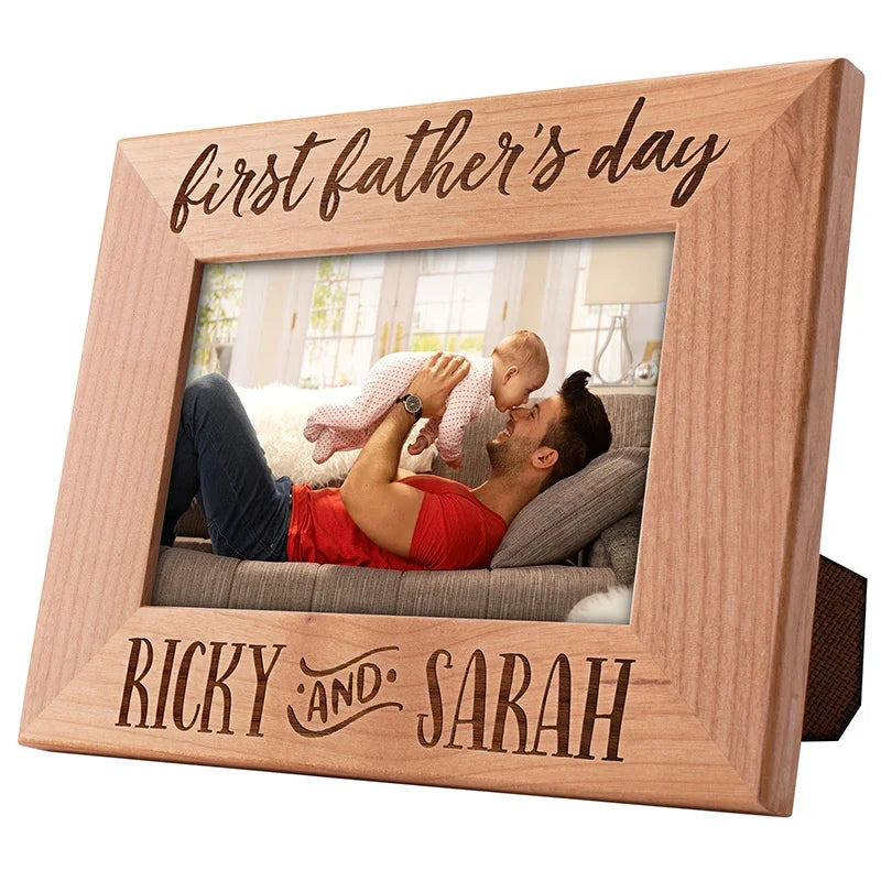 Dad & Baby's First Photo Frame for Father's Day