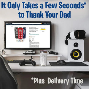 Daddy's Little Teammates Custom Tumbler For Gamer Dad & Kids - GiftShire