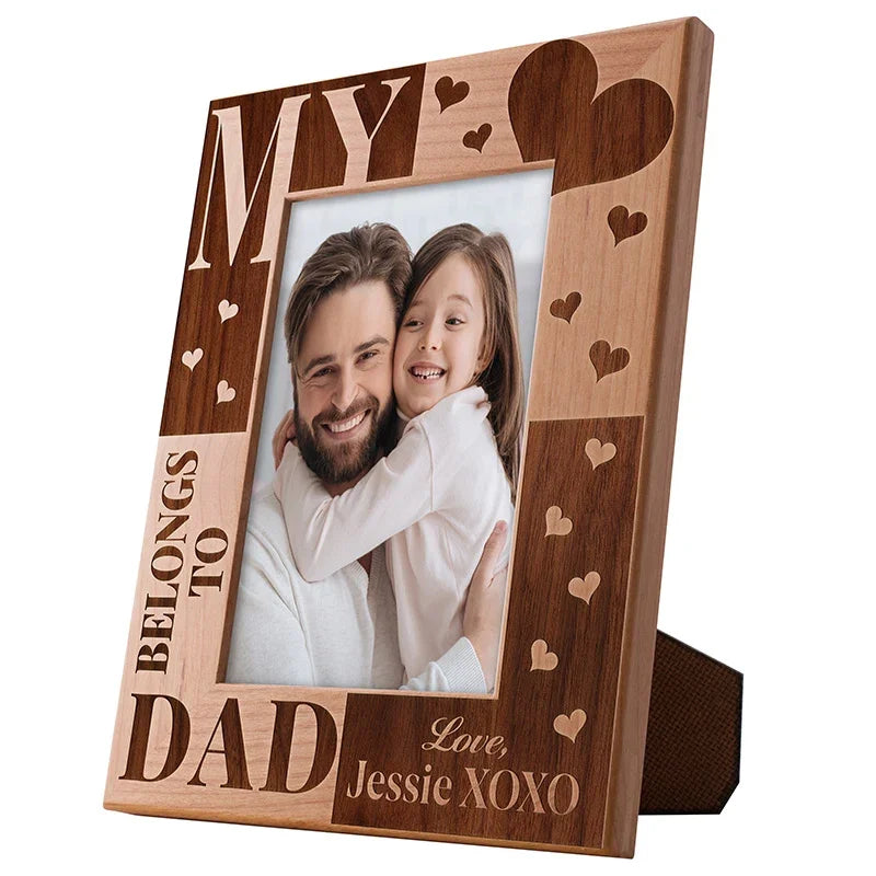 Daddy's Picture Frame - Personalized with Childs’ Names