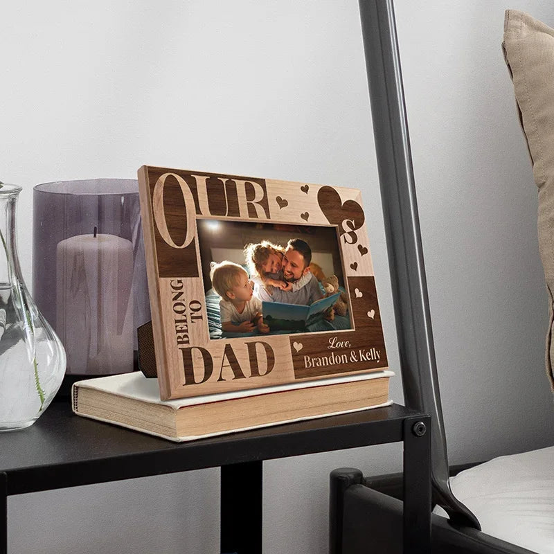 Daddy's Picture Frame - Personalized with Childs’ Names