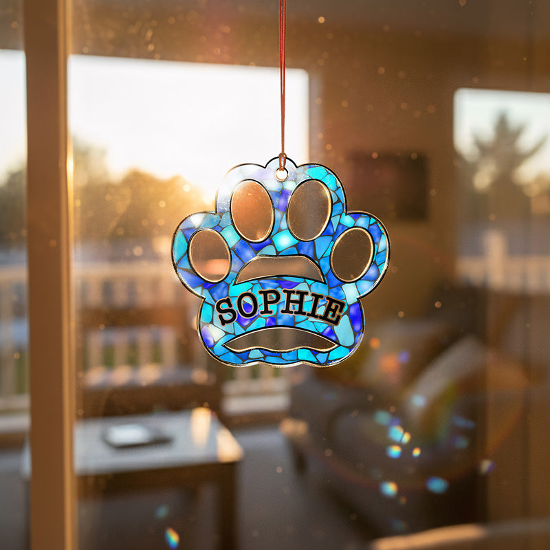 Giftshire Dog Paw Ornament Suncatcher - Thumbnail 3
