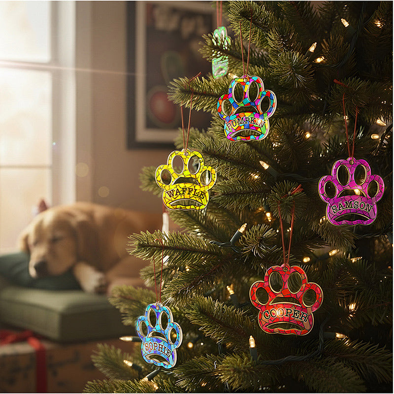 Giftshire Dog Paw Ornament Suncatcher - Thumbnail 4