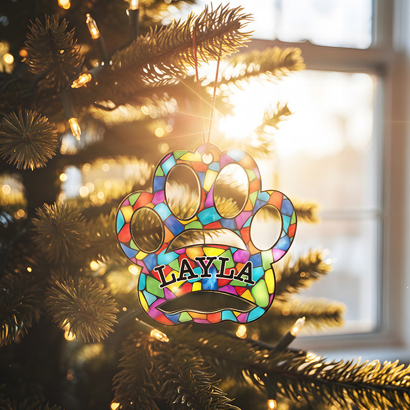 Giftshire Dog Paw Ornament Suncatcher - Thumbnail 5