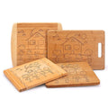 Doodle Engraved Cutting Board - Create Your Doodle Family - GiftShire