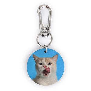 Double-Sided Picture Print Pet Keychain - GiftShire