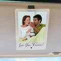 Drive Safe Clip & Magnet Forever Together Gift with Photo