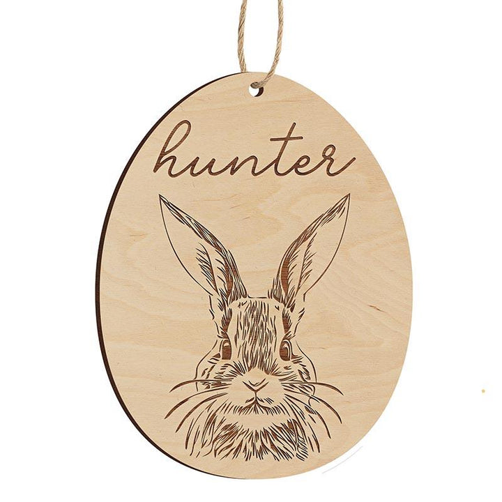 Custom Easter Bunny Name Tag - GiftShire