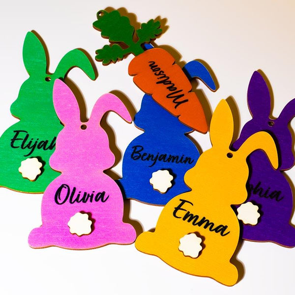 Custom Rabbit Cut Ornament - GiftShire