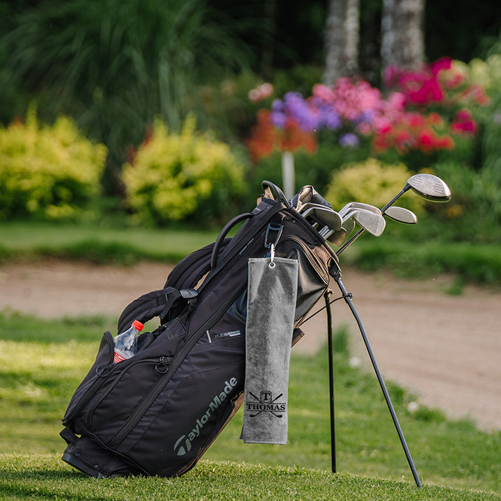 Embroidered Golf Towel - Customize with Text & Logo