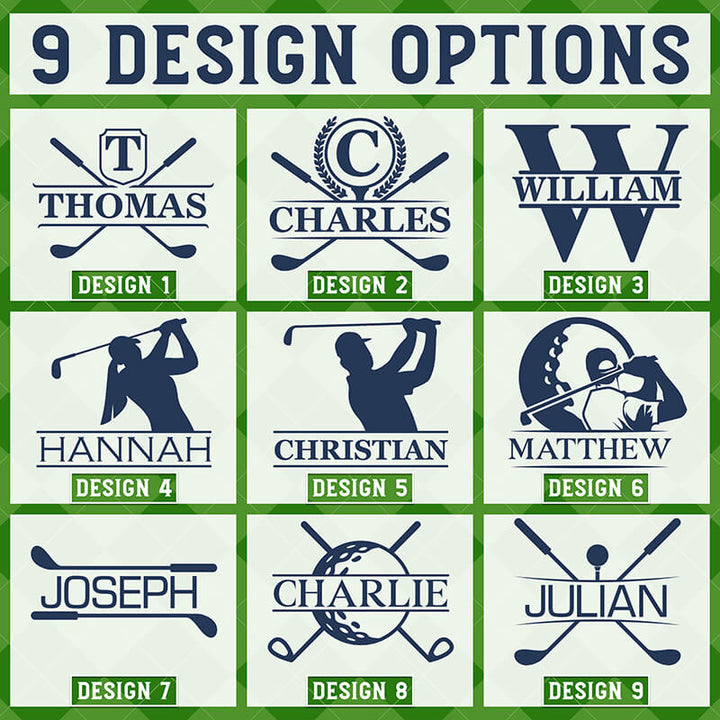 Embroidered Golf Towel - Customize with Text & Logo