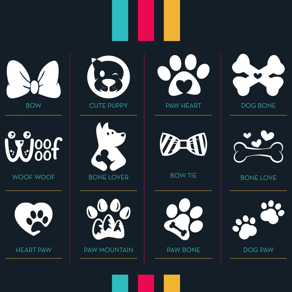 Engraved Pet ID Tags for Cats & Dogs, Personalized Dog Name Tag, Cat, Dog - GiftShire