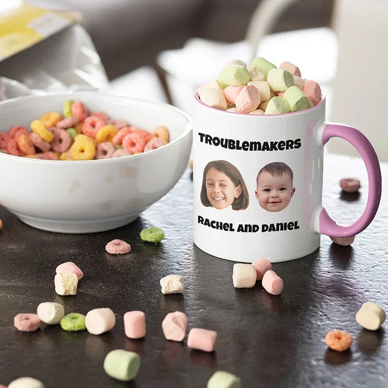 Face Mug - Print Your Child's Face on Custom Mug - GiftShire