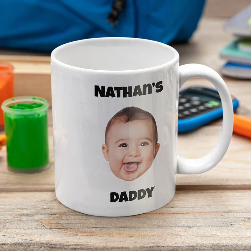 Face Mug - Print Your Child's Face on Custom Mug - GiftShire