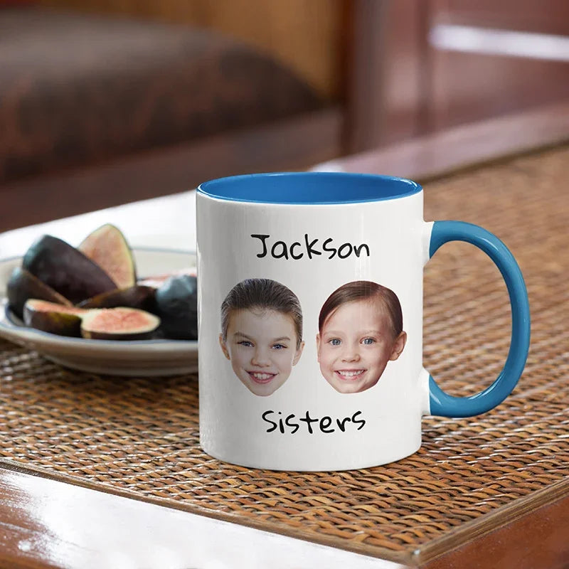 Face Mug - Print Your Child's Face on Custom Mug - GiftShire