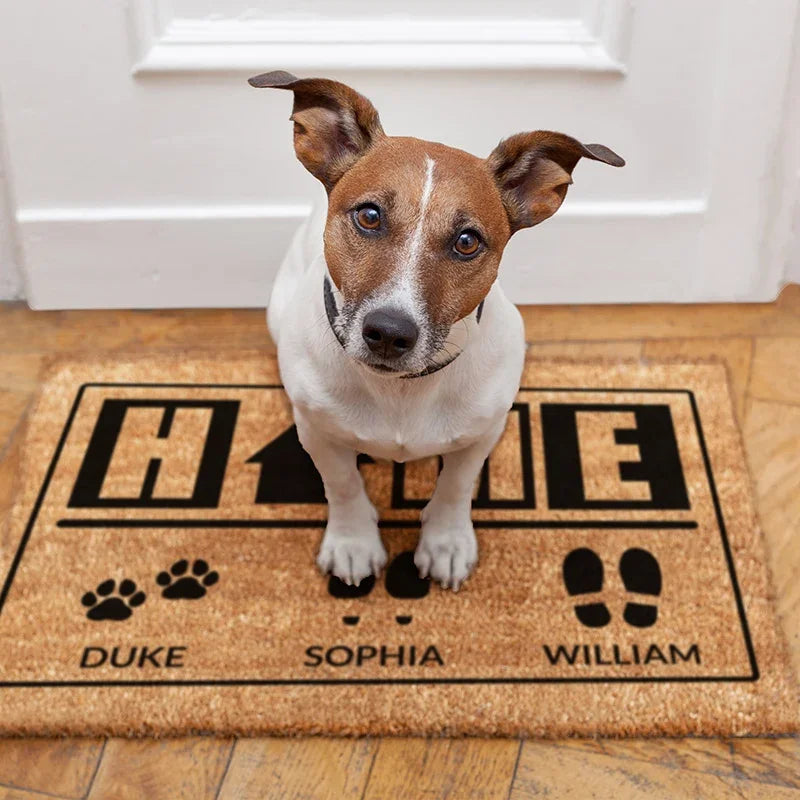 Personalized Doormat for Pet Lovers - GiftShire