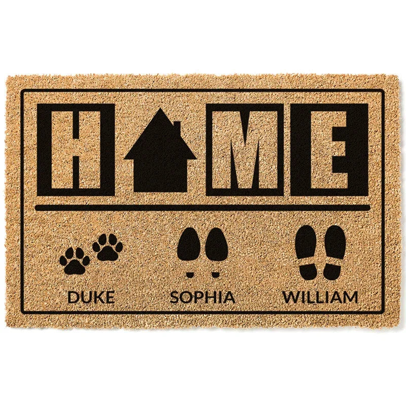 Personalized Doormat for Pet Lovers - GiftShire