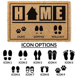 Personalized Doormat for Pet Lovers - GiftShire