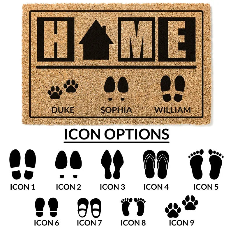 Personalized Doormat for Pet Lovers - GiftShire