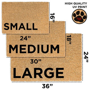 Family Doormat – Personalized With Names & Icons - GiftShire