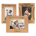 Father's Day Wooden Frame Engraving Special to Dads