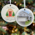 First Christmas in Our New Home Double-Sided Ceramic Ornament