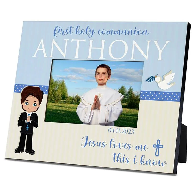 First Communion Frame, Custom Mdf Frame - GiftShire