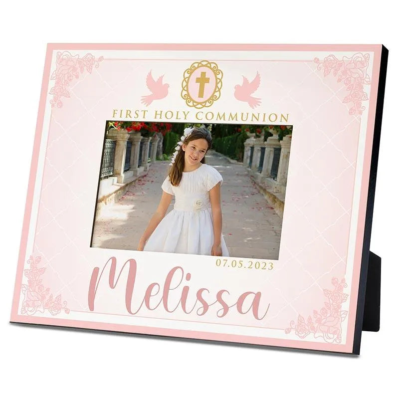 First Communion Frame, Custom Mdf Frame - GiftShire