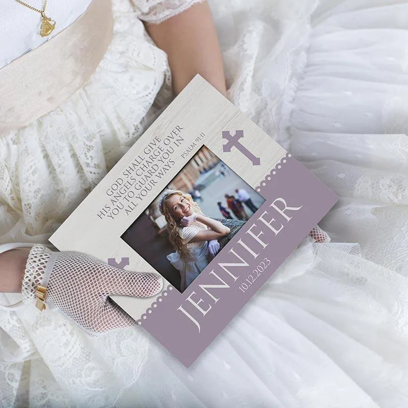 First Communion Frame, Custom Mdf Frame - GiftShire